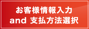 お客様情報入力 and 支払方法選択
