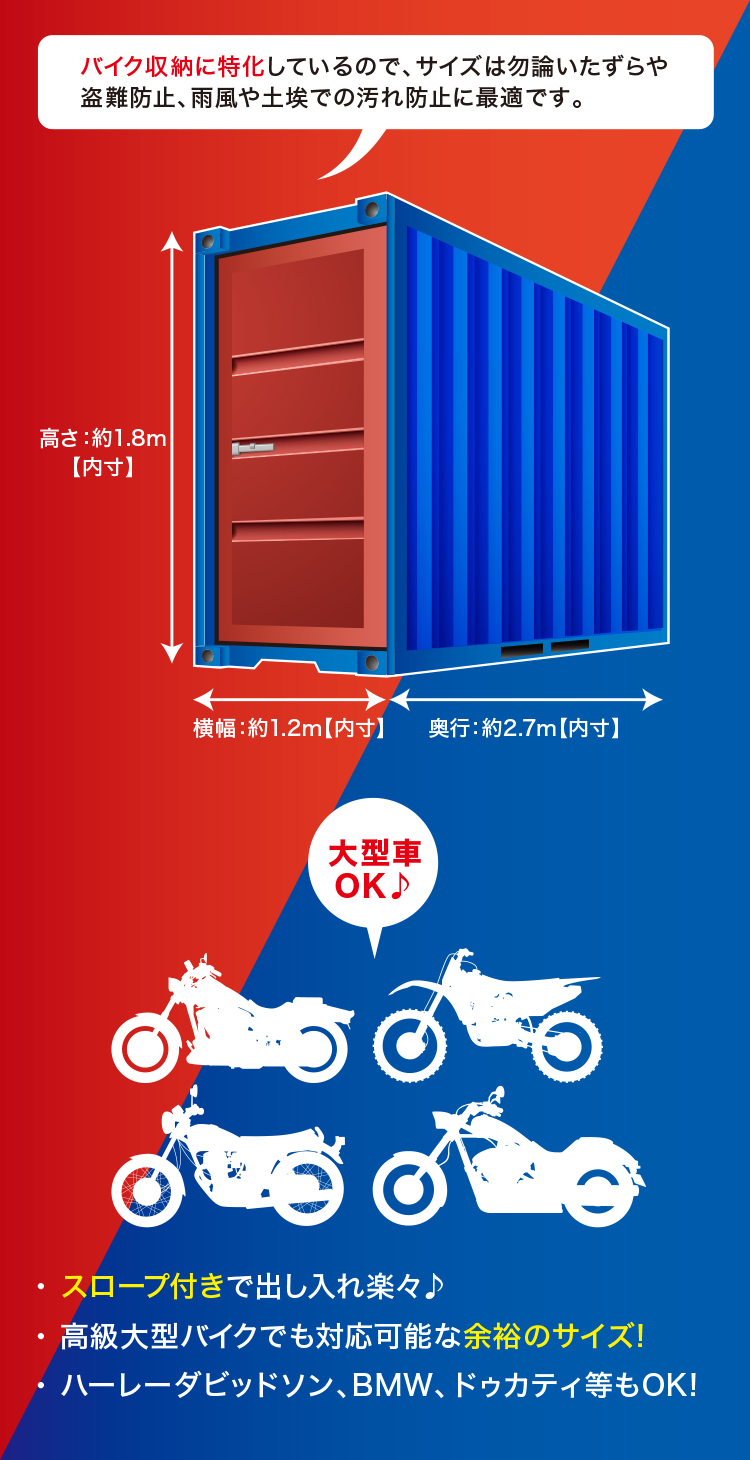 収納サイズの目安